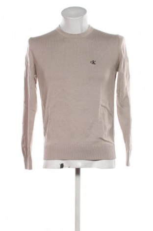 Herrenpullover Calvin Klein Jeans, Größe M, Farbe Beige, Preis 99,99 €