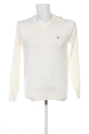 Męski sweter Gant, Rozmiar M, Kolor ecru, Cena 238,20 zł