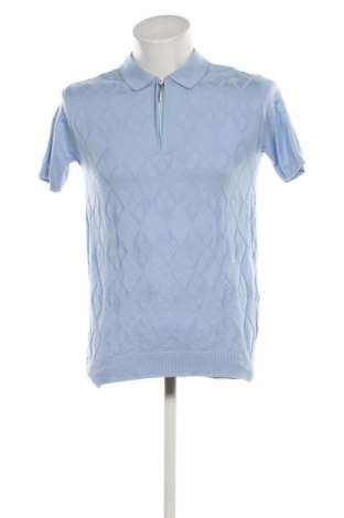 Ανδρικό πουλόβερ Madmext, Μέγεθος M, Χρώμα Μπλέ, Τιμή 17,88 €