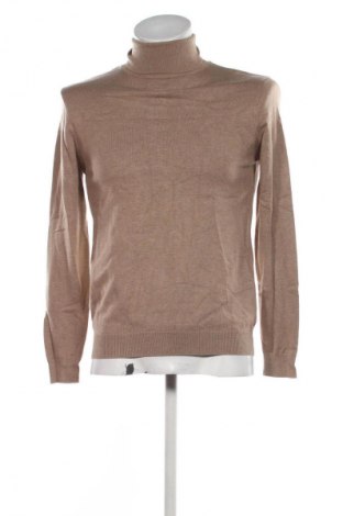 Męski sweter Pull&Bear, Rozmiar M, Kolor Beżowy, Cena 56,99 zł