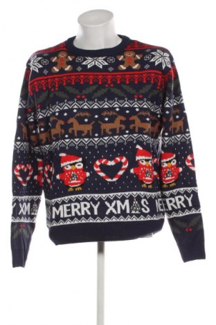 Pulover de bărbați Sinsay, Mărime XL, Culoare Multicolor, Preț 147,37 Lei