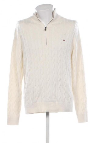 Herrenpullover Tommy Hilfiger, Größe L, Farbe Weiß, Preis 109,99 €