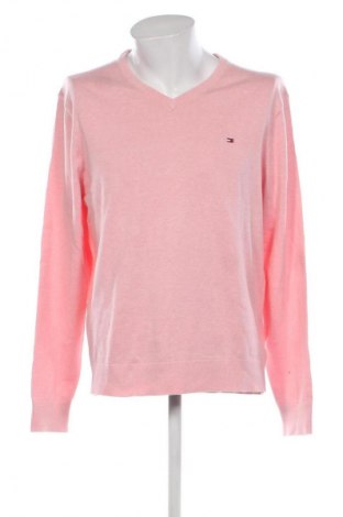 Herrenpullover Tommy Hilfiger, Größe XXL, Farbe Rosa, Preis 112,99 €
