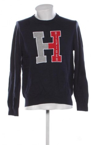Męski sweter Tommy Hilfiger, Rozmiar M, Kolor Niebieski, Cena 243,99 zł