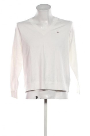Męski sweter Tommy Hilfiger, Rozmiar 3XL, Kolor Biały, Cena 549,99 zł