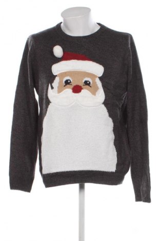 Herrenpullover Unbranded, Größe L, Farbe Grau, Preis € 16,99