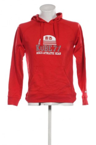 Herren Sweatshirt ASICS, Größe S, Farbe Rot, Preis € 36,99