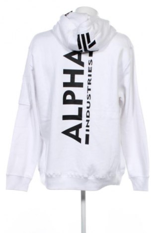 Herren Sweatshirt Alpha Industries, Größe 3XL, Farbe Weiß, Preis € 83,99