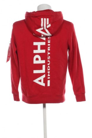 Herren Sweatshirt Alpha Industries, Größe M, Farbe Rot, Preis € 29,99