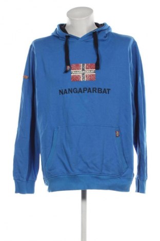 Herren Sweatshirt Nangaparbat, Größe XXL, Farbe Blau, Preis 21,00 €