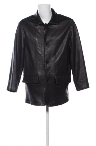 Herren Lederjacke Abercrombie & Fitch, Größe L, Farbe Schwarz, Preis € 101,28