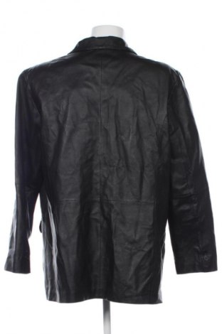 Мъжко кожено яке Angelo Litrico, Размер XXL, Цвят Черен, Цена 203,30 лв.