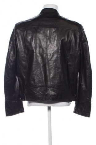Ανδρικό δερμάτινο μπουφάν Antonio Guerriero, Μέγεθος XL, Χρώμα Μαύρο, Τιμή 63,99 €