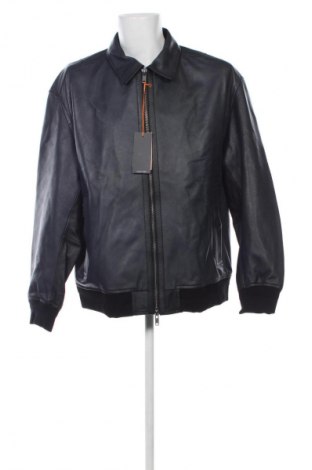 Pánska kožená bunda  BOSS, Veľkosť XXL, Farba Modrá, Cena  684,95 €