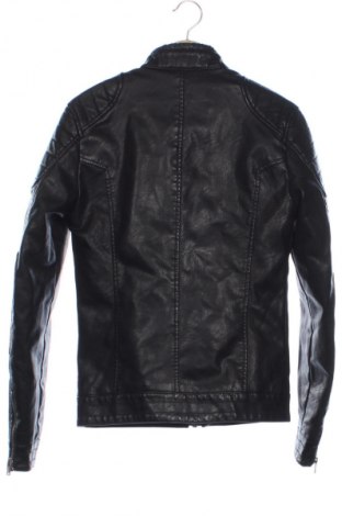 Męska skórzana kurtka C&A, Rozmiar XS, Kolor Czarny, Cena 246,34 zł