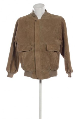 Herren Lederjacke Hand Made, Größe M, Farbe Beige, Preis € 80,43