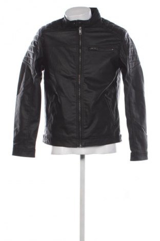 Pánska kožená bunda  Jack & Jones, Veľkosť L, Farba Čierna, Cena  90,95 €