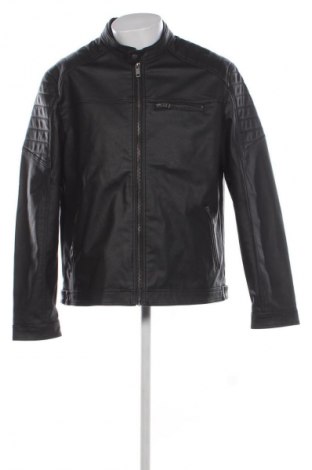Męska skórzana kurtka Jack & Jones, Rozmiar XXL, Kolor Czarny, Cena 402,99 zł