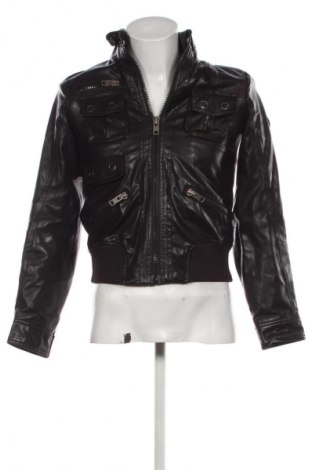 Herren Lederjacke Tom Tailor, Größe S, Farbe Schwarz, Preis € 23,02