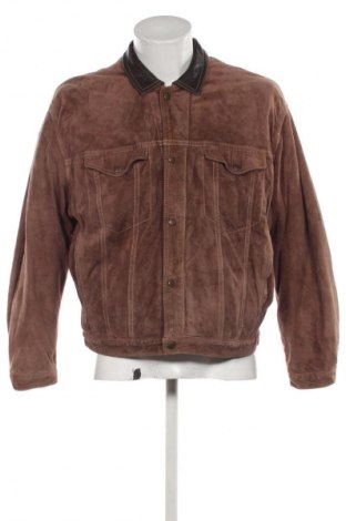 Ανδρικό δερμάτινο μπουφάν Unbranded, Μέγεθος XL, Χρώμα  Μπέζ, Τιμή 103,99 €