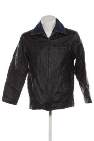 Herren Lederjacke Unbranded, Größe M, Farbe Schwarz, Preis 29,99 €