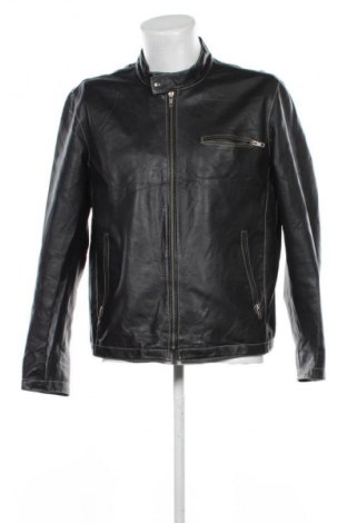 Geacă de piele pentru bărbati Unbranded, Mărime XL, Culoare Negru, Preț 316,99 Lei