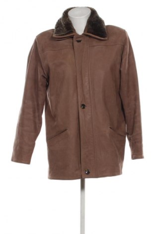 Ανδρικό δερμάτινο μπουφάν Unbranded, Μέγεθος XL, Χρώμα Καφέ, Τιμή 54,73 €