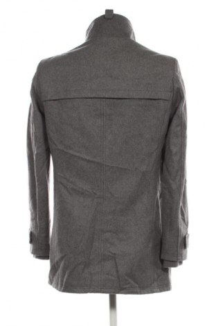 Męski płaszcz Bershka, Rozmiar L, Kolor Szary, Cena 108,99 zł