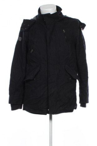Ανδρικά παλτό Superdry, Μέγεθος M, Χρώμα Μπλέ, Τιμή 79,99 €
