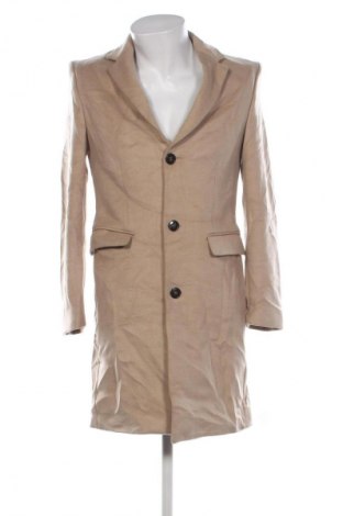 Męski płaszcz Zara, Rozmiar S, Kolor Beżowy, Cena 174,99 zł