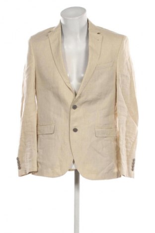 Herren Sakko Montego, Größe L, Farbe Beige, Preis € 7,80