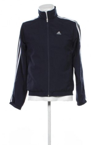 Bluză trening de bărbați Adidas, Mărime S, Culoare Albastru, Preț 126,32 Lei