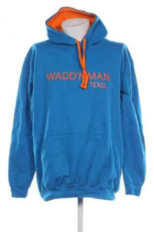 Bluză trening de bărbați Just hoods, Mărime XL, Culoare Albastru, Preț 69,99 Lei