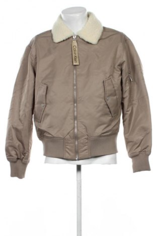 Herrenjacke Calvin Klein Jeans, Größe M, Farbe Beige, Preis € 182,99