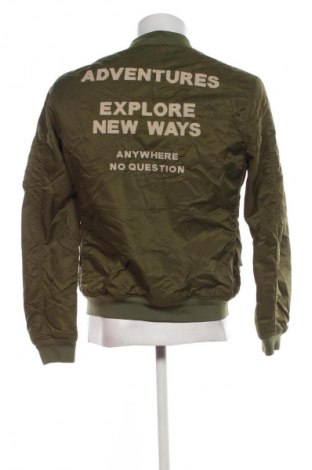 Férfi dzseki Zara, Méret L, Szín Zöld, Ár 3 619 Ft
