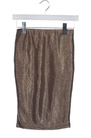 Spódnica Amisu, Rozmiar XS, Kolor Złocisty, Cena 43,68 zł