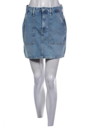 Fustă Calvin Klein Jeans, Mărime S, Culoare Albastru, Preț 475,99 Lei