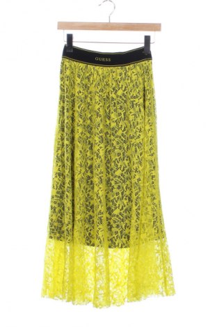 Spódnica Guess, Rozmiar XS, Kolor Żółty, Cena 172,41 zł