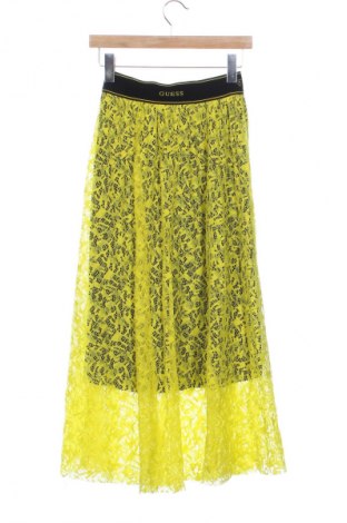 Spódnica Guess, Rozmiar XS, Kolor Żółty, Cena 172,41 zł