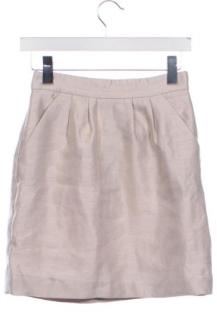 Fustă H&M, Mărime XS, Culoare Bej, Preț 33,99 Lei