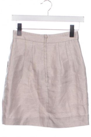Fustă H&M, Mărime XS, Culoare Bej, Preț 33,99 Lei