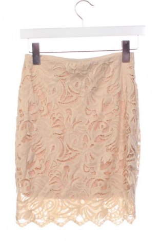 Rock H&M, Größe XS, Farbe Beige, Preis 7,99 €