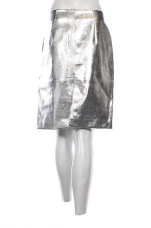 Fustă H&M, Mărime L, Culoare Argintiu, Preț 50,00 Lei