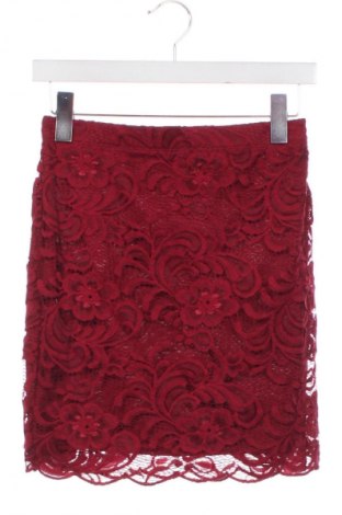 Пола H&M Divided, Размер XS, Цвят Червен, Цена 19,55 лв.