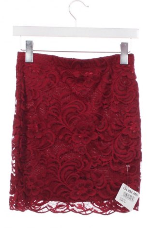 Пола H&M Divided, Размер XS, Цвят Червен, Цена 19,55 лв.