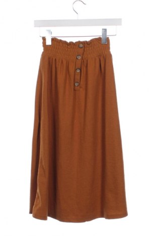 Пола Pull&Bear, Размер XS, Цвят Кафяв, Цена 23,18 лв.