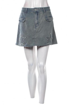 Fustă Romwe, Mărime XL, Culoare Albastru, Preț 33,99 Lei