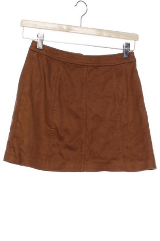 Fustă Zara, Mărime XS, Culoare Maro, Preț 59,99 Lei