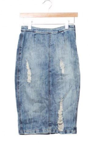 Пола Zara, Размер XS, Цвят Син, Цена 23,99 лв.