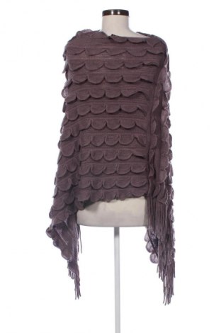 Ponczo Imperial, Rozmiar M, Kolor Popielaty róż, Cena 423,67 zł